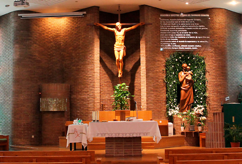 Santuario Parroquia Nuestra Señora del Sagrado Corazón. Madrid. MSC. PNS