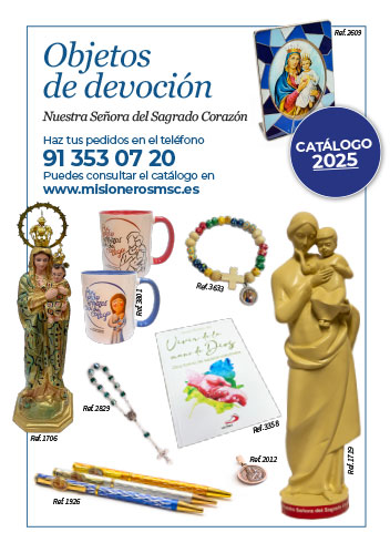 Catálogo de Objetos de devoción Nuestra Señora del Sagrado Corazón. Misioneros MSC Catálogo de Objetos de devoción Nuestra Señora del Sagrado Corazón. Misioneros MSC